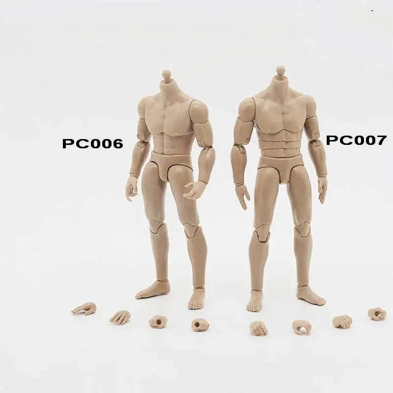 Custom Male Headless Figure Model Body 6" Loose Action Figure