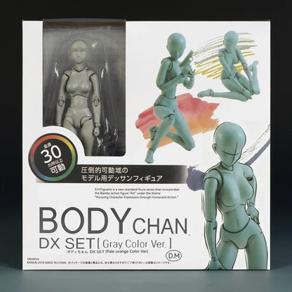 *Sketch Draw Male Female Movable Body Kun Body Chan Joint Pain Anime Figure Shf Action Figure Toy Model Draw Mannequin