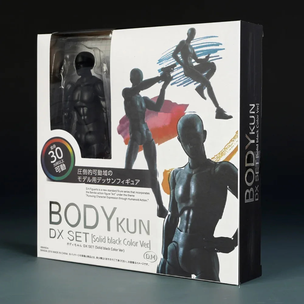 *Sketch Draw Male Female Movable Body Kun Body Chan Joint Pain Anime Figure Shf Action Figure Toy Model Draw Mannequin