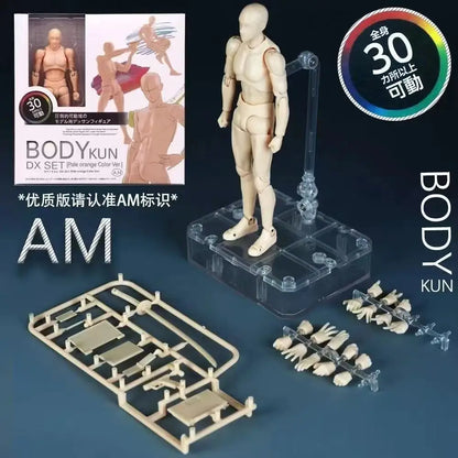 *Sketch Draw Male Female Movable Body Kun Body Chan Joint Pain Anime Figure Shf Action Figure Toy Model Draw Mannequin