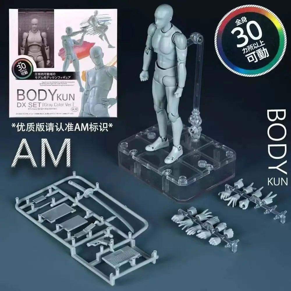 *Sketch Draw Male Female Movable Body Kun Body Chan Joint Pain Anime Figure Shf Action Figure Toy Model Draw Mannequin