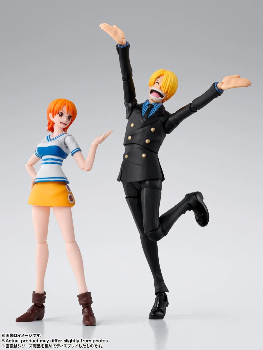 ONE PIECE S.H.Figuarts SHF S.H.Figuarts SHF USOPP Sanji Nami Luffy Dracule Mihawk Borsalino Jewelry Bonney Figure Model